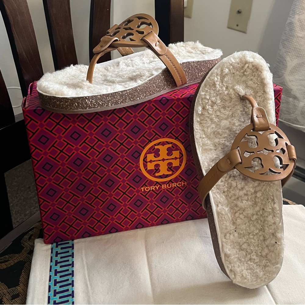 Tory Burch Brown Sandals - Picture 2 of 8
